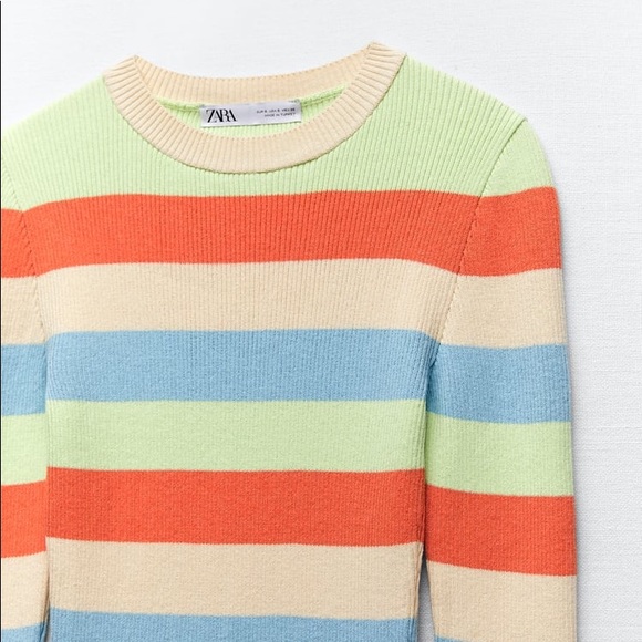 Zara striped knit dress - Picture 8 of 9